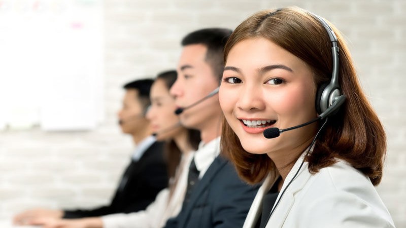 Đội ngũ chuyên viên hỗ trợ nhiệt tình trong mọi thời điểm
