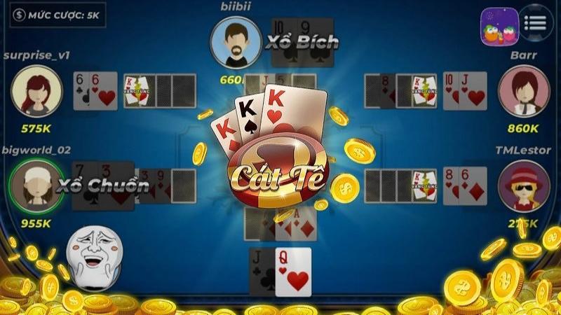 cach choi bai cat te 3 Khái quát cách chơi bài Cát tê qua 6 vòng cược