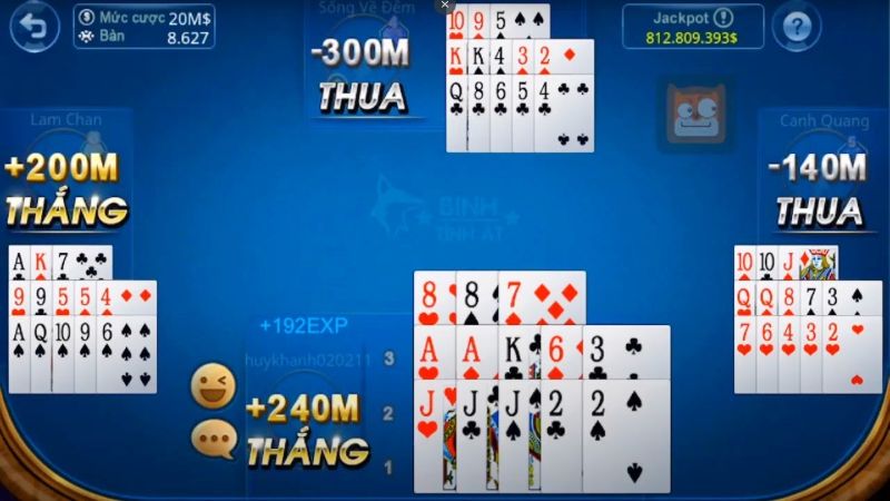 cach choi bai mau binh la biet cac to hop bai mau binh Cần hiểu cách chơi bài mậu binh cơ bản