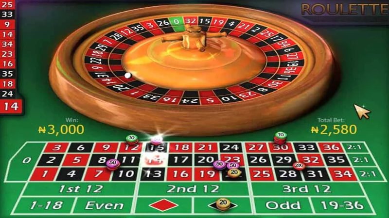roulette 3 Bạn có nhiều lựa chọn đặt cược trong game